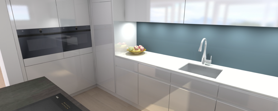 Küchen Visualisierung, Alpnach